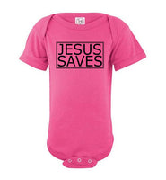Jesus Saves Onesie
